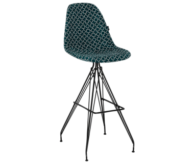 Стул барный Tilia Eos-X сиденье с тканью, ножки металлические крашеные ARTCLASS 808