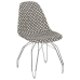 Стул Tilia Eos-M сиденье с тканью, ножки металлические хромированные ARTCLASS 802