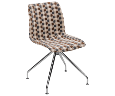 Стул Tilia Lazer-Z сиденье с тканью, ножки металлические ARTNUVO 46904 - V5
