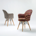 Кресло Tilia Gora-V ножки буковые, сиденье с тканью ARTCLASS 903