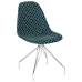 Стул Tilia Eos-X сиденье с тканью, ножки металлические хромированные ARTCLASS 808