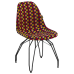 Стул Tilia Eos-M сиденье с тканью, ножки металлические крашеные ARTNUVO 46904 - V6