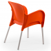 Кресло Tilia Mars оранжевое