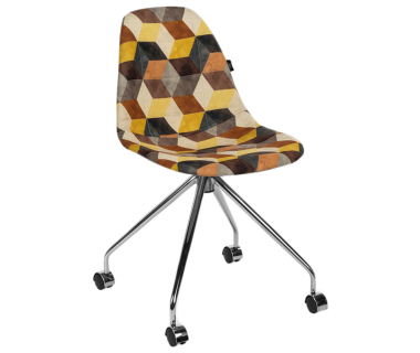 Стул Tilia Eos-O сиденье с тканью, ножки металлические SIESTA 301