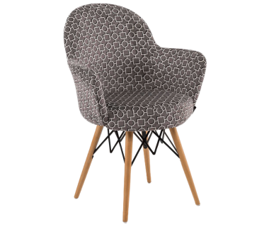 Кресло Tilia Gora-V ножки буковые, сиденье с тканью ARTCLASS 802
