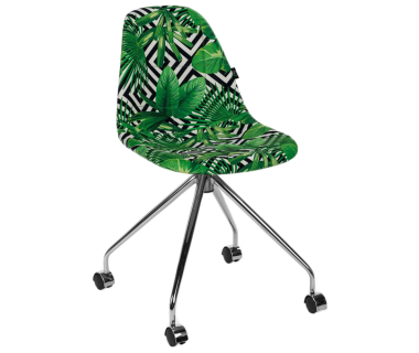 Стул Tilia Eos-O сиденье с тканью, ножки металлические VOKATO