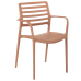 Кресло Tilia Louise XL светло-коричневый