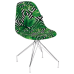 Стул Tilia Eos-X сиденье с тканью, ножки металлические хромированные VOKATO Tilia (Турция)