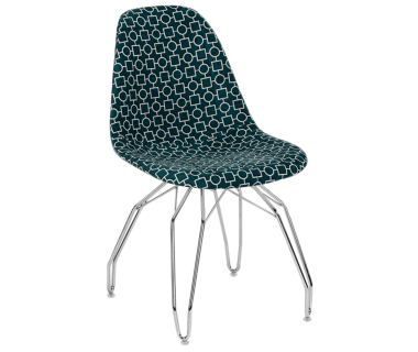 Стул Tilia Eos-M сиденье с тканью, ножки металлические хромированные ARTCLASS 808