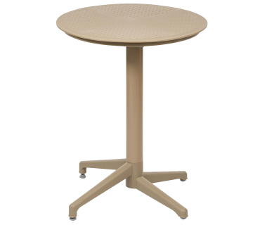 Стол с откидной столешницей Tilia Moon d60 см цвет кофе