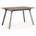 Раскладной стол TM-170 серый матовый 120 (+40)*80*76 см