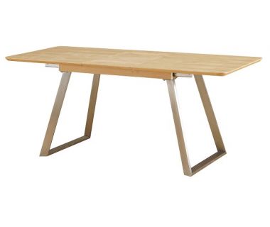 Раскладной стол TM-181 дуб натуральный 140 (+40)*80*76 см