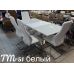 Раскладной стол TM-51 белый 140(+40)*80*76 см