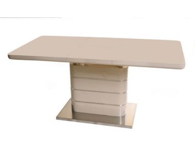 Раскладной стол TM-52-1 бежевый 120(+40)*80*76 см