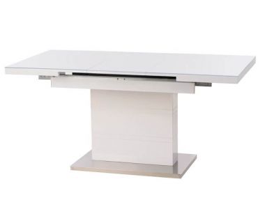 Раскладной стол TM-60 белый 120(+40)*80*76 см