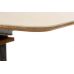 Раскладной стол TML-525 бежевый, дуб натуральный 120 (+40)*80*76 см