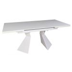 Раскладной стол TML-545 белый матовый 145 (+30) * 85 * 76 см