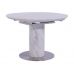 Раскладной стол TML-670 белый мрамор 110 (+40)*100*76 см