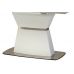 Раскладной стол стеклянный TML-750 белый матовый 160 (+40)*90*76 см