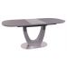 Раскладной стол матовый TML-765-1 серый 120 (+40) * 80 * 76 см