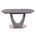 Раскладной стол матовый TML-765-1 серый 120 (+40) * 80 * 76 см
