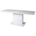 Раскладной стол матовый TMM-50-2 белый 110(+40)*70*76 см