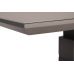 Раскладной стол матовый TMM-50-2 серый 110(+40)*70*76 см