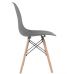 Дизайнерский пластиковый стул Eames Chair M-05 серый