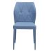 Дизайнерский мягкий стул M-24 синий
