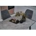 Керамический стол TM-88 ребекка грей+черный