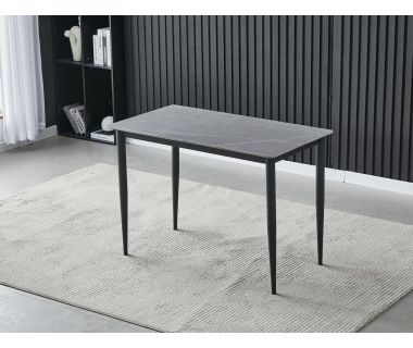 Обеденный керамический стол TM-110 петра грей+серый