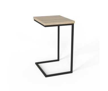 Придиванний стол Fiji Mono Черный / Сонома