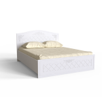 Кровать 1,4 Amelie Белый супермат