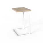 Придиванний стол | Fiji Mono Белый / Сонома