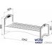 Кровать односпальная АС-09 Ассоль без ламелей в интернет магазине мебели Вау Маркет