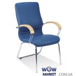 Кресло офисное Nova wood CFA LB chrome (Нова) Новый стиль
