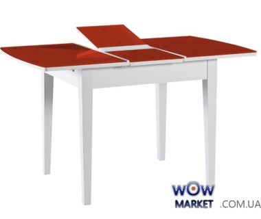 Раскладной стол Гвен белый с красным Domini (Домини)